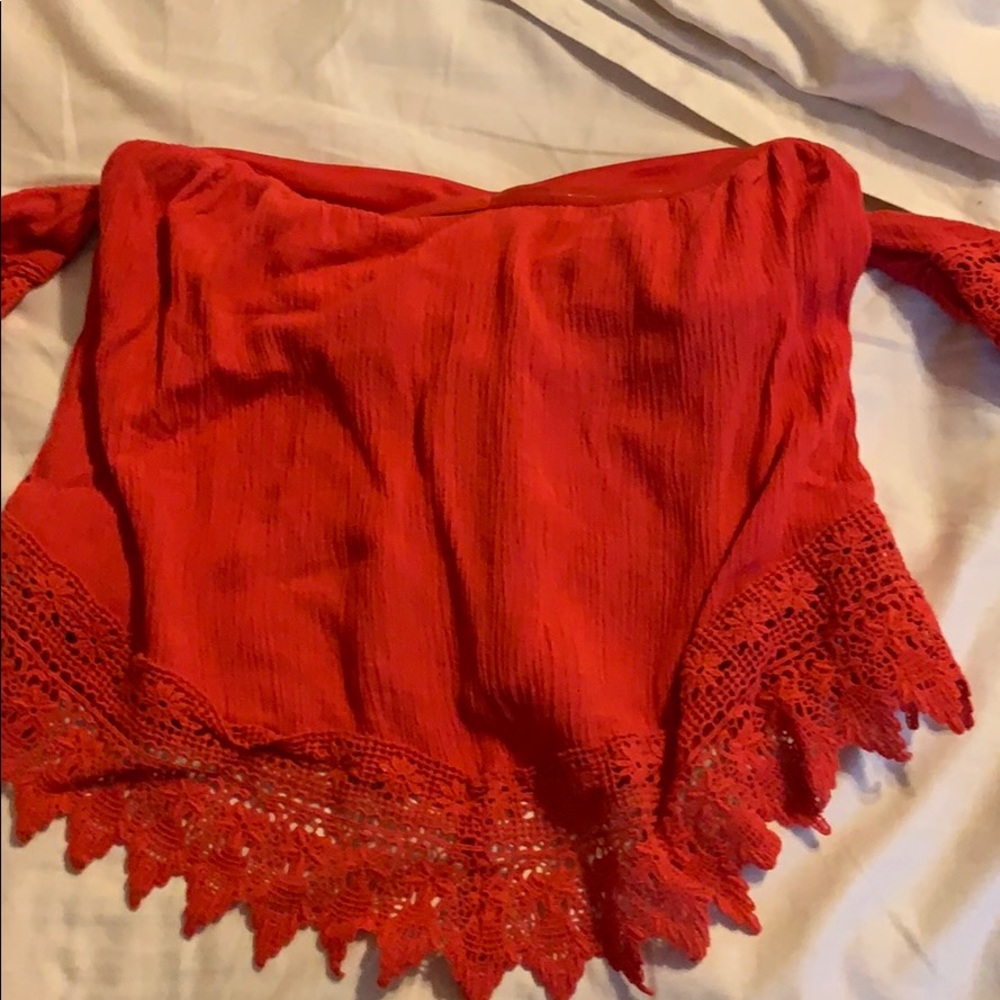 Charlotte Russe off the shoulder top